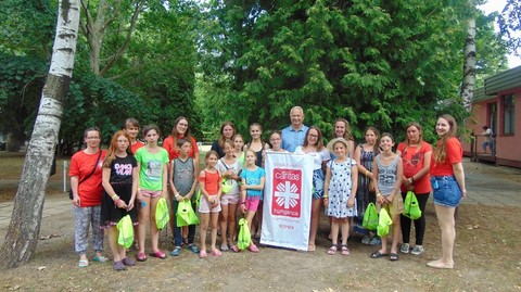 Karitász tábor Csopakon